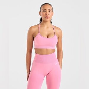AYBL Baby Pink Empower Seamless Sports Bra Size Medium